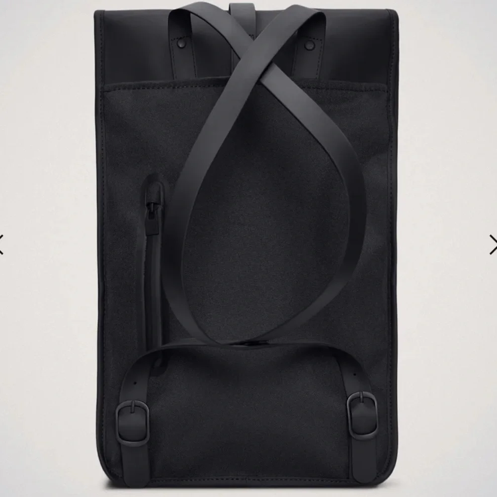 NWT Rains waterproof backpack in black